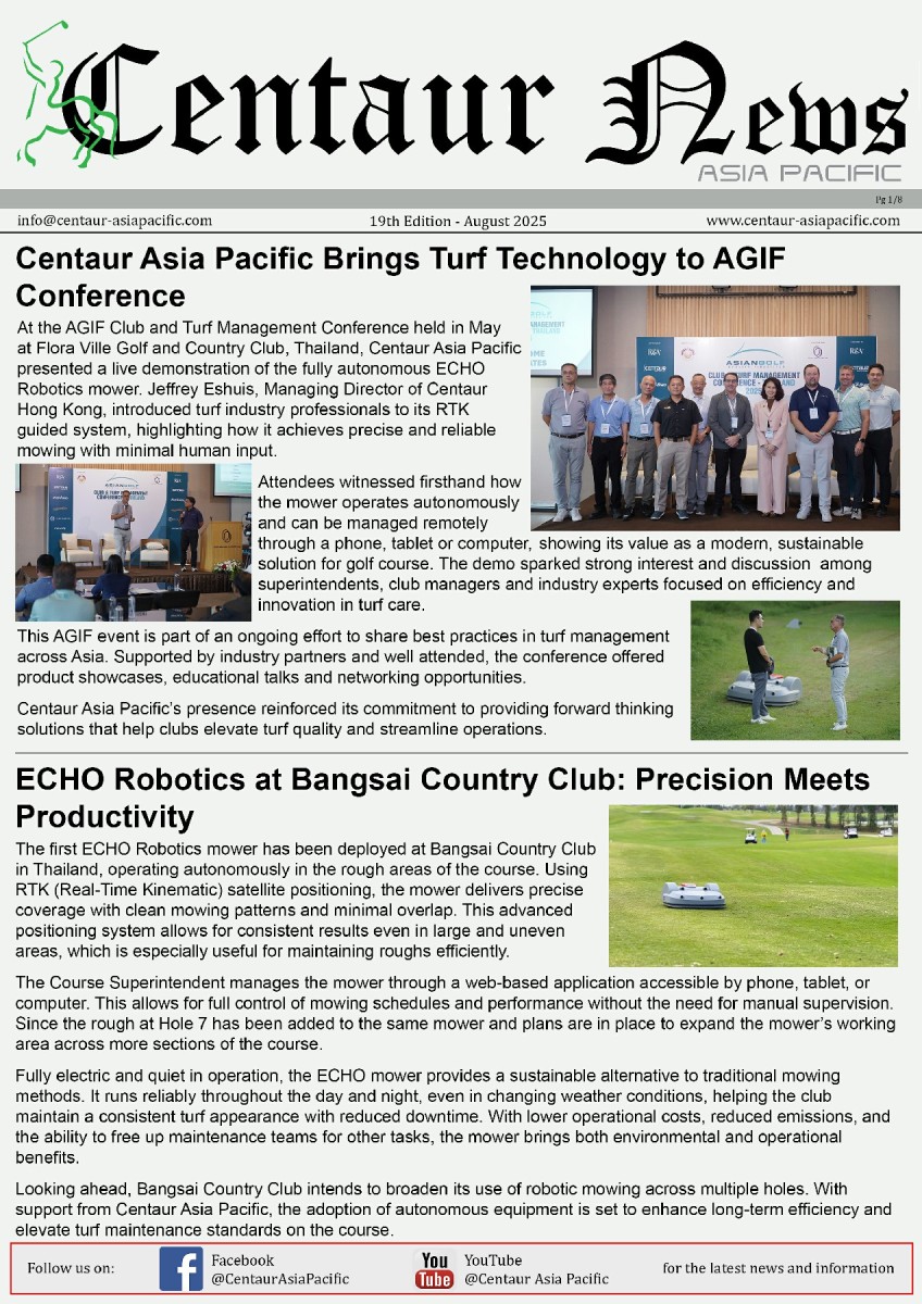 Centaur 19th Edition Newsletter